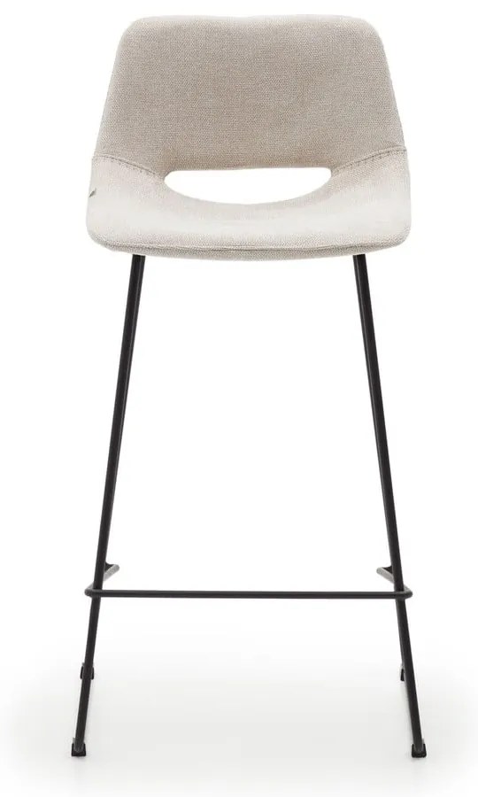 Beżowy hoker (wysokość siedziska 65 cm) Zahara – Kave Home