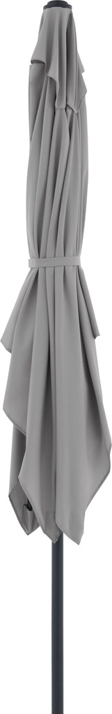 Doppler LIFE parasol ogrodowy 250 x 200 cm jasnoszary