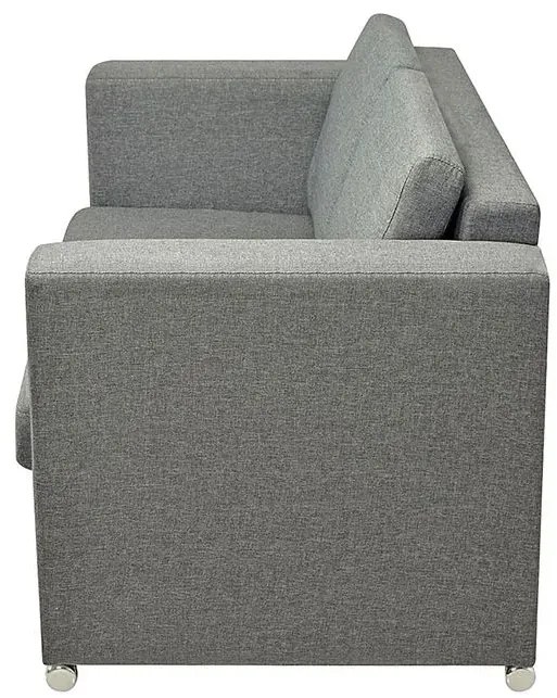 Dwuosobowa szara sofa loftowa - Telva 2Q
