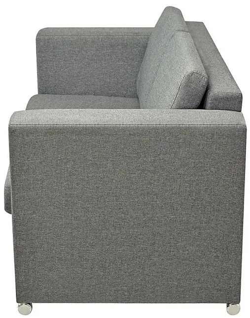 Szara dwuosobowa sofa loftowa T2-L62