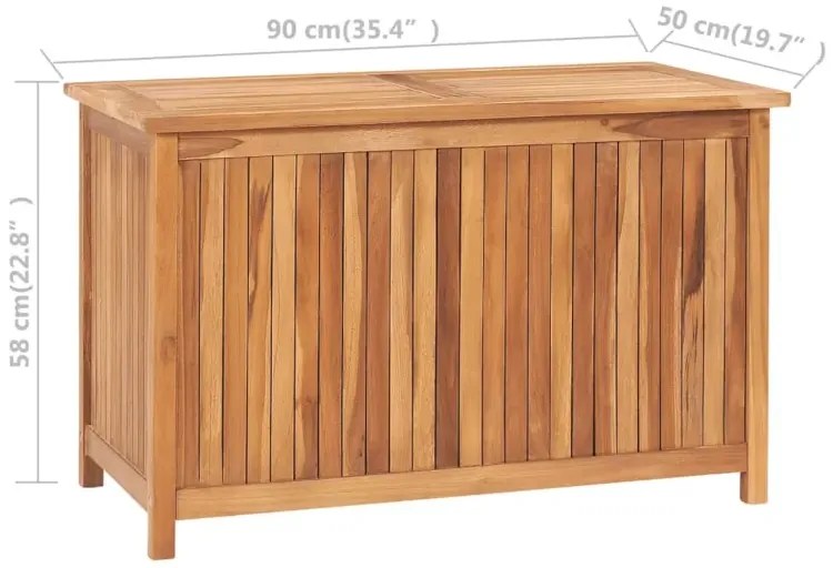 Drewniana skrzynia ogrodowa P8-S14