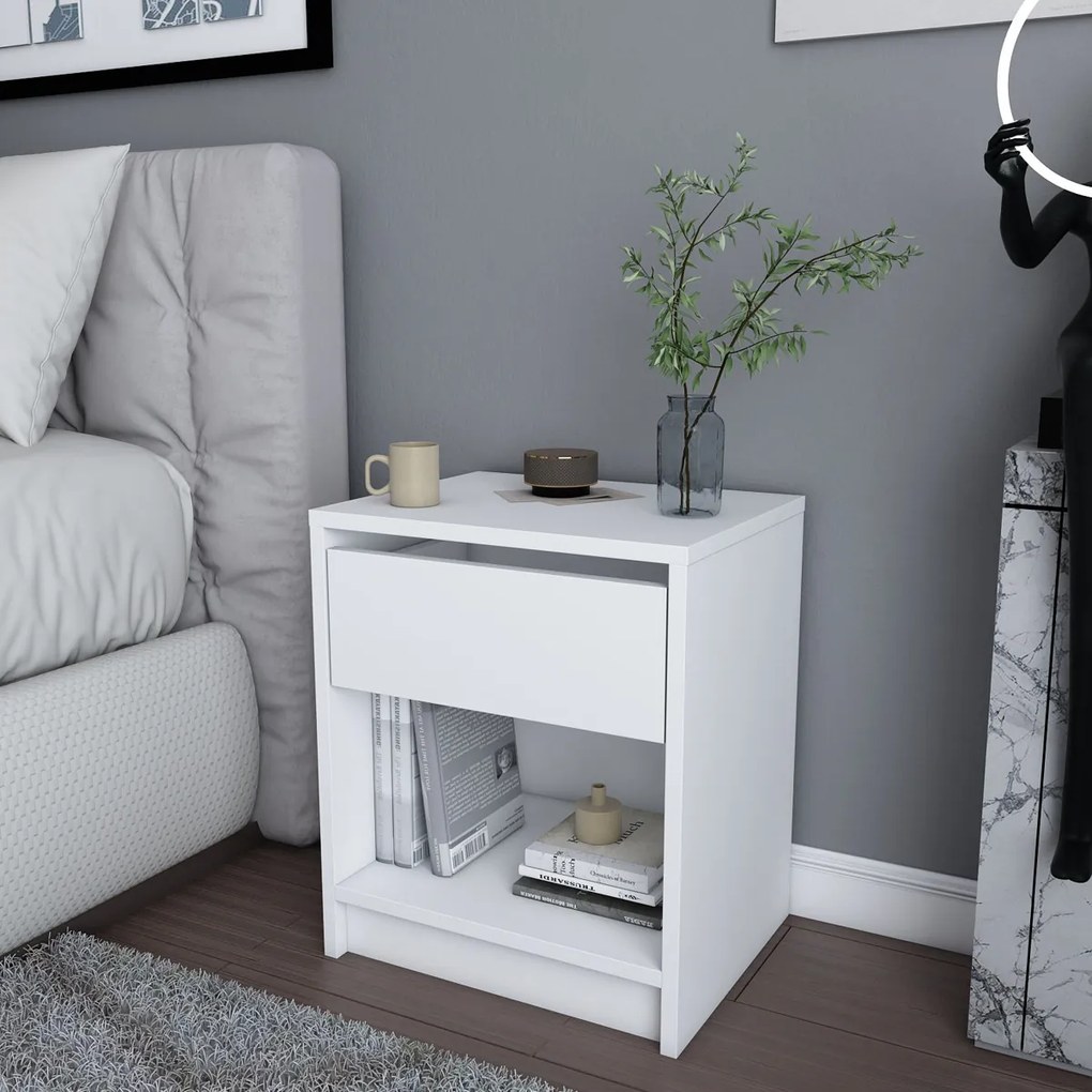 Stolik nocny Sheridan White