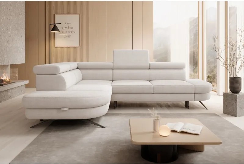 Narożnik OTIS L Lewostronny Regulowane Zagłówki WERSAL