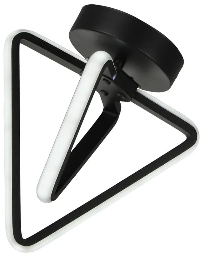 Czarna metalowa lampa sufitowa LED Baris – Squid Lighting