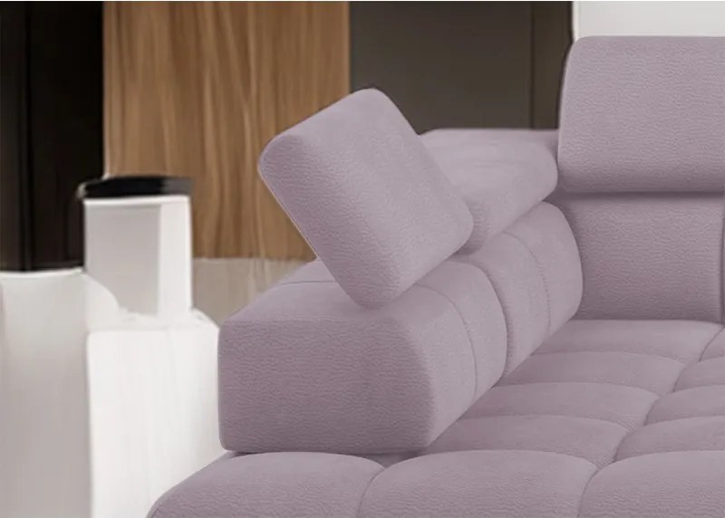 Narożnik PLAZA XL z elektryczną regulacją siedziska WERSAL