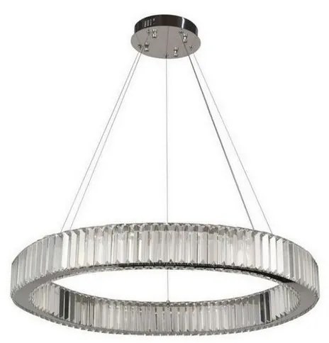 Lampa LED 50W 230V 3000-6500K chrom z regulacją + DO na linku