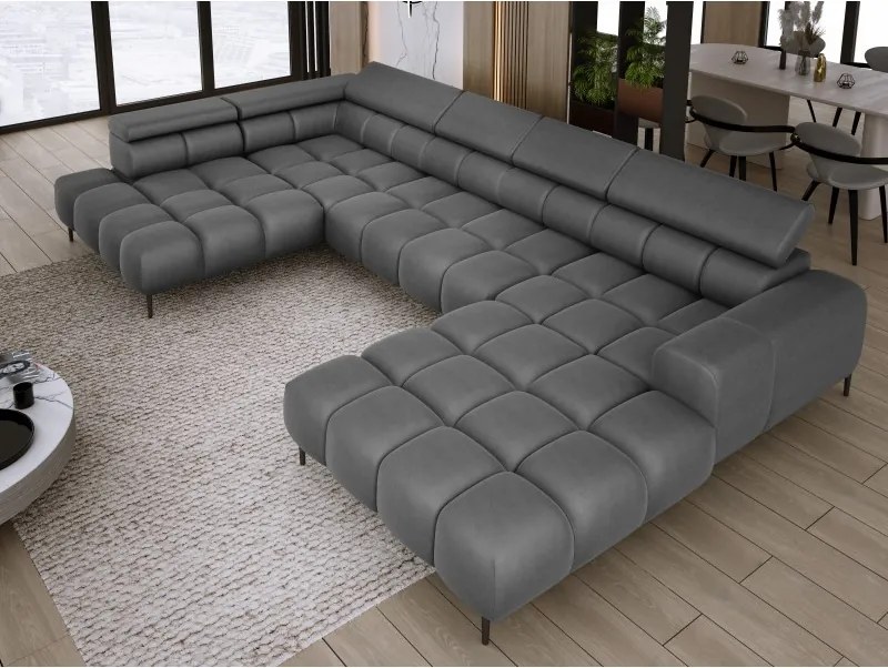 Narożnik PLAZA XL Lewostronny Tkanina SOLAR 96 WERSAL