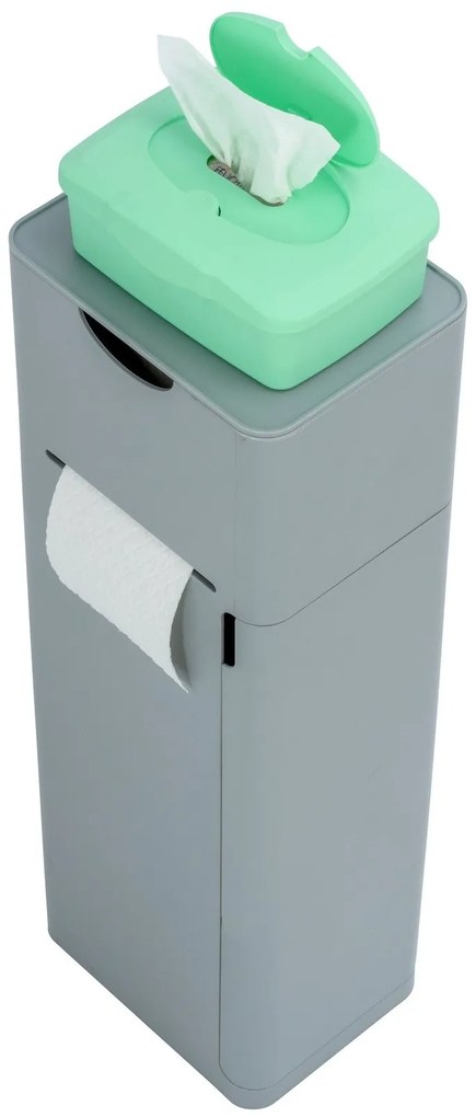 Stojak na papier toaletowy i szczotkę IMON, 6w1, WENKO