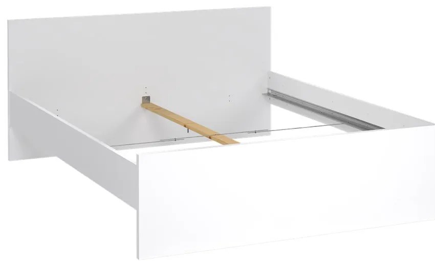 Białe łóżko dwuosobowe 160x200 cm Naia – Tvilum