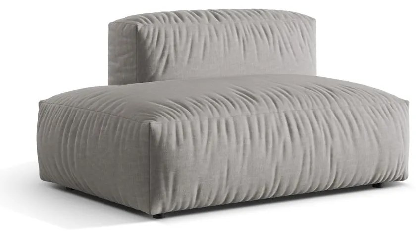 Ciemnoniebieski aksamitny moduł sofy (lewostronny) Martina – Micadoni