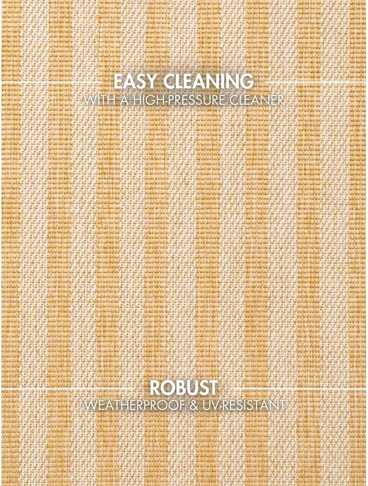 Dywan odpowiedni na zewnątrz w kolorze ochry/kremowy 120x170 cm Haringey Linley – Ted Baker