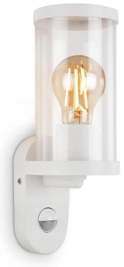 Briloner 3628-016 - Zewnętrzna lampa ścienna 1xE27/12W/230V IP44 biała