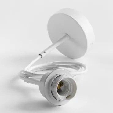 Przewód Do Lampy Sufitowej Z Polietylenu Hannon Biała - Sklum