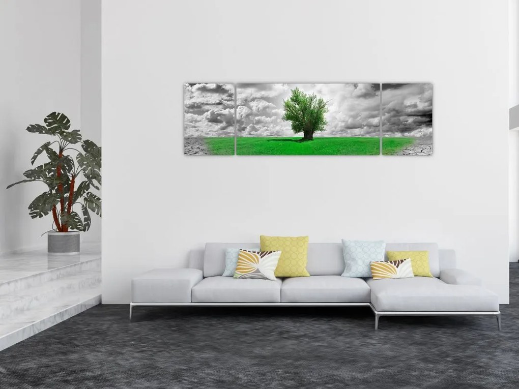 Obraz - Kawałek natury w mieście (170x50 cm)