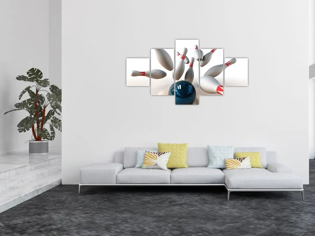 Obraz - Kręgle (125x70 cm)