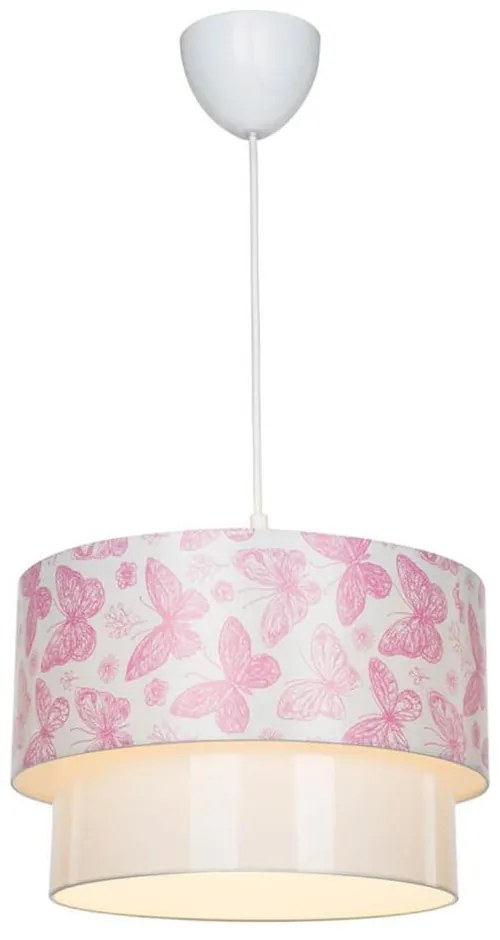 Biało-różowa lampa dziecięca – Squid Lighting