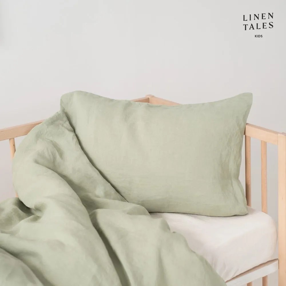 Lniana pościel dziecięca jednoosobowa 140x200 cm – Linen Tales