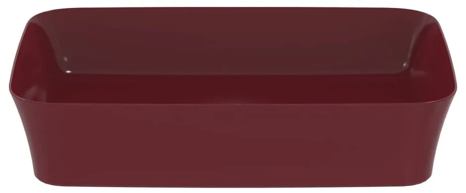 Bordowa ceramiczna umywalka 55x38 cm Ipalyss – Ideal Standard