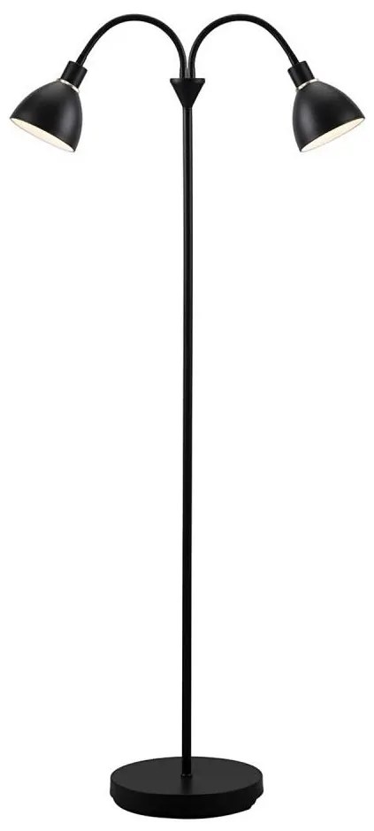 Nordlux - Lampa stojąca RAY 2xE14/25W/230V czarna