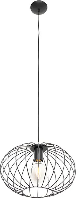 Industrialna lampa wisząca czarna - Margarita