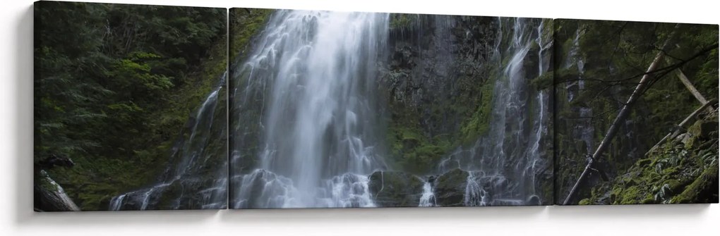 Obraz wodospadu (170x50 cm)