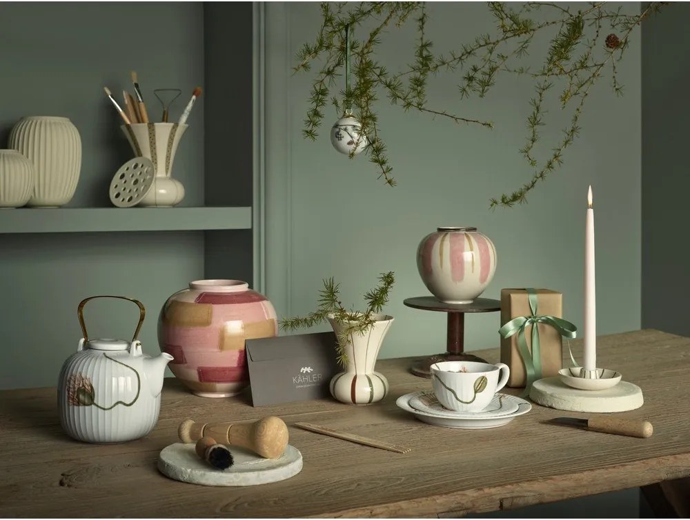 Biała porcelanowa filiżanka 380 ml Hammershøi Poppy – Kähler Design