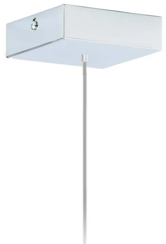 Skandynawska lampa wisząca na stalowym stelażu - R5-Z65