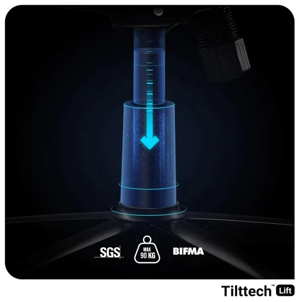 Materiałowy Fotel Diablo X-Player 2.0 Small: Biało-czarny