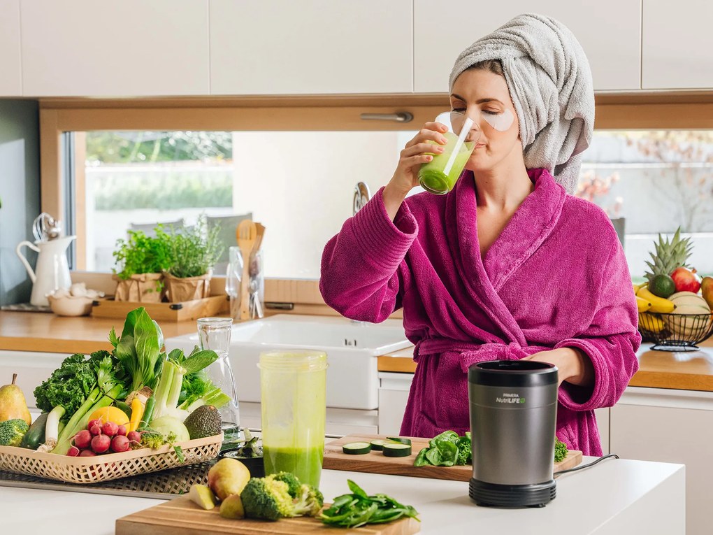 Primera Nutrilife Blender Kielichowy Srebrny 700 W