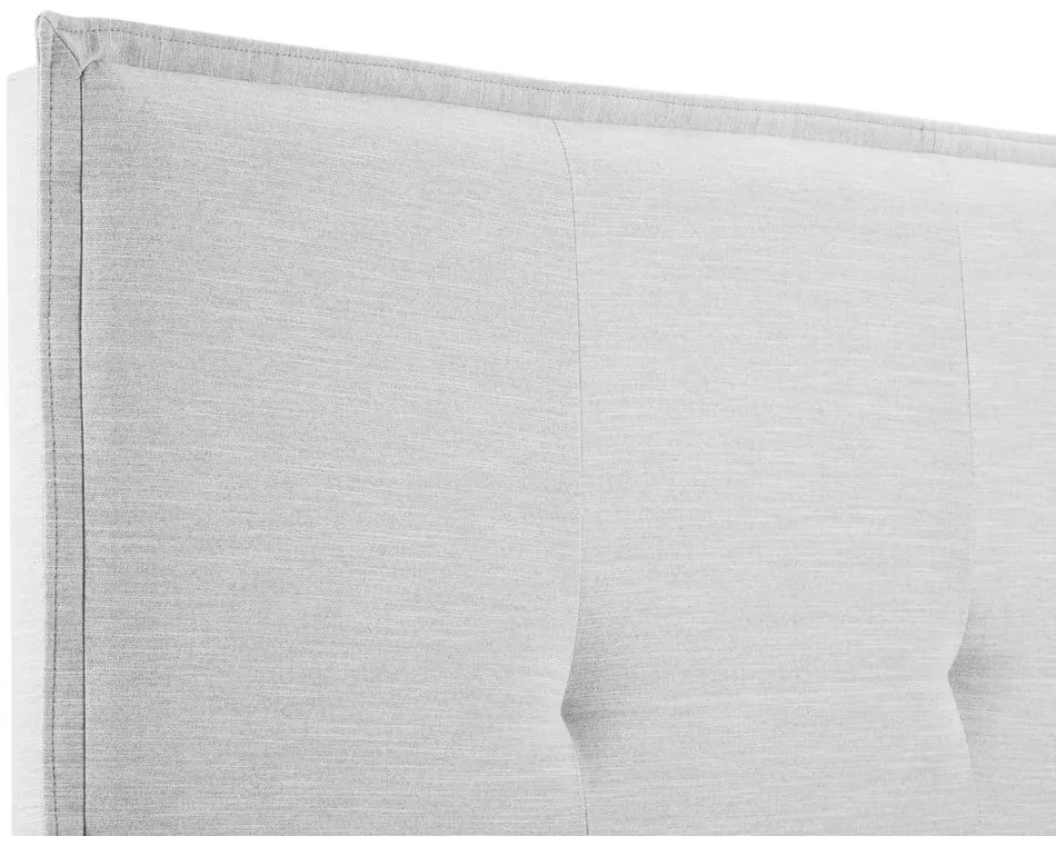 Kremowy zagłówek 200x120 cm Monica – Milo Casa