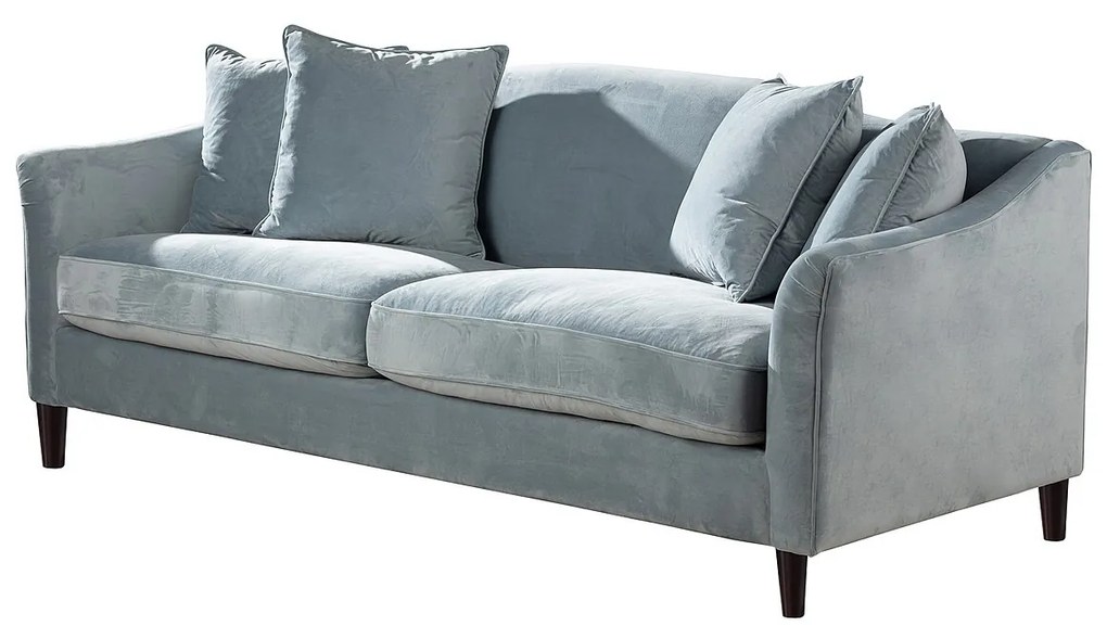 Sofa Velvet Cloud blue 3-os.