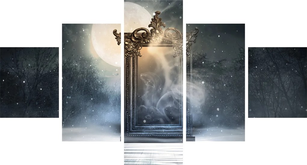 Obraz - Magiczne lustro (125x70 cm)