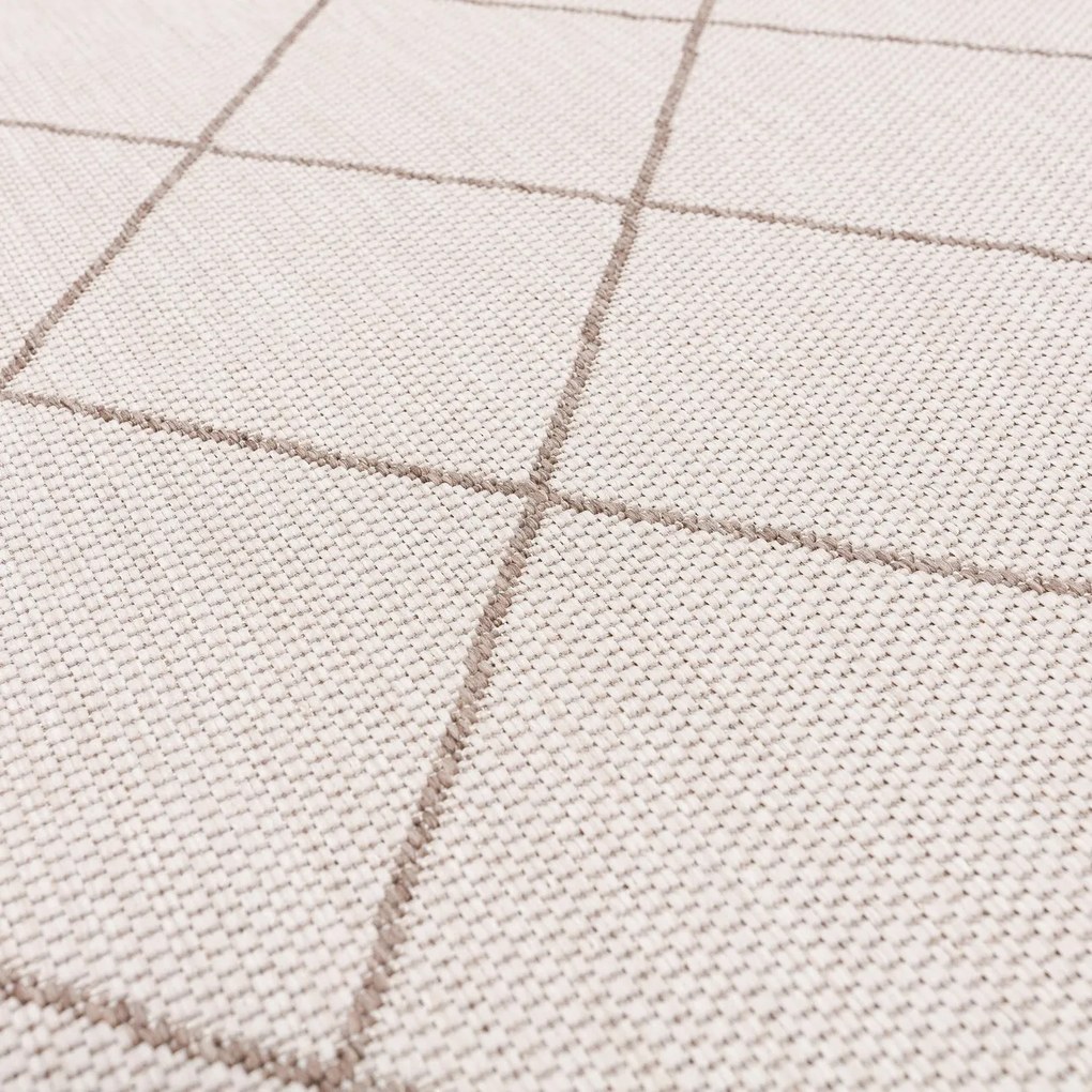 Dywan Lineo Rhombs beige/mink 120x170cm