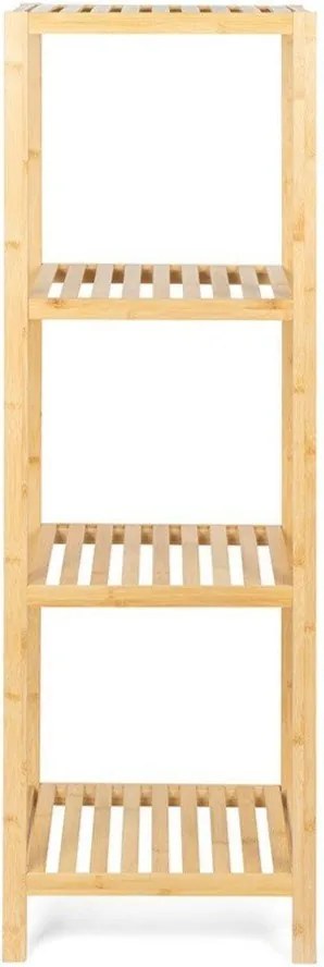 Bambusowy regał łazienkowy w naturalnym kolorze 37x110 cm Skaren – Bonami Essentials