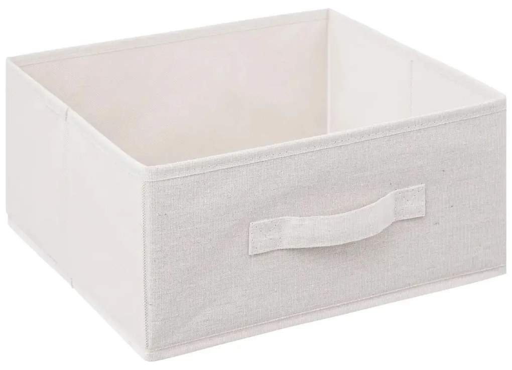 Półka bambusowa TIDY z 6 materiałowymi koszami, wys. 78,5 cm
