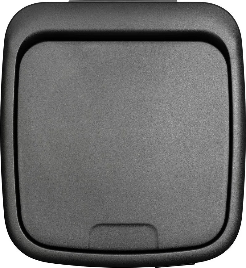 Stalowy kosz na śmieci otwierany na dotyk w kolorze matowej czerni 30 l Bo Touch – Brabantia