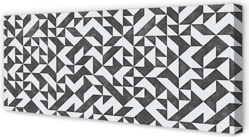 Obraz drukowany na płótnie Abstrakcyjne Wielokąty