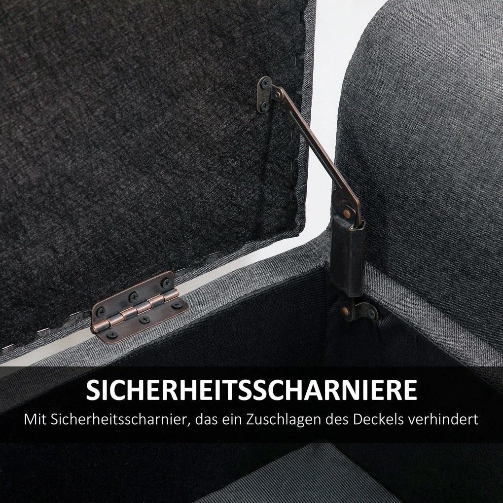 HOMCOM ławka 116 cm x 44 cm x 58 cm