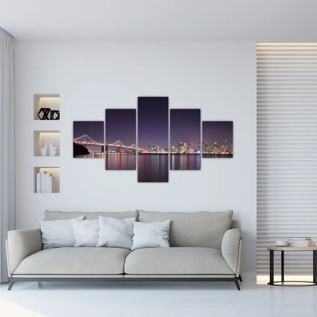 Obraz przedstawiający San Francisco, Kalifornia (125x70 cm)