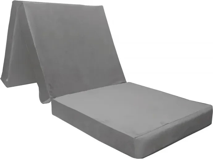Materac 180/60 + Torba składany turystyczny tkanina Welur : Kolor tkaniny - VELVET - MG17, Rozmiar - 180/60/6, Typ tkaniny - Velvet