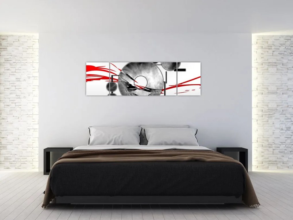 Abstrakcyjny obraz (170x50 cm)