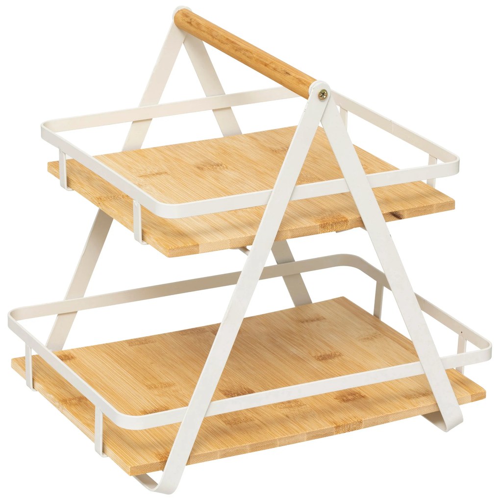 Półka stojąca na blat kuchenny ORDERA, 2-poziomy, 30,5 x 22,5 x 29 cm