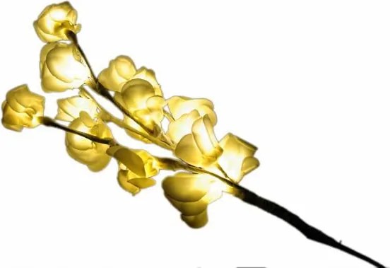 Dekoracja świetlna - Dekoracyjna róża - 16 LED, 45 cm