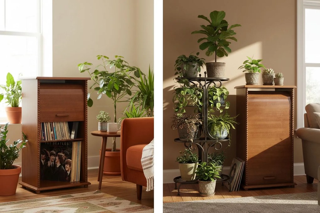 Szafka na płyty winylowe Exclusive Winyle