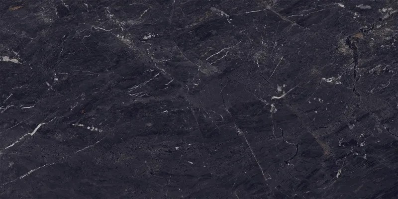 Mexen Sintra Black gres szkliwiony rekt. G1, płytka podłogowo-ścienna 120 x 60 cm, wysoki połysk - TL204-120-060-00