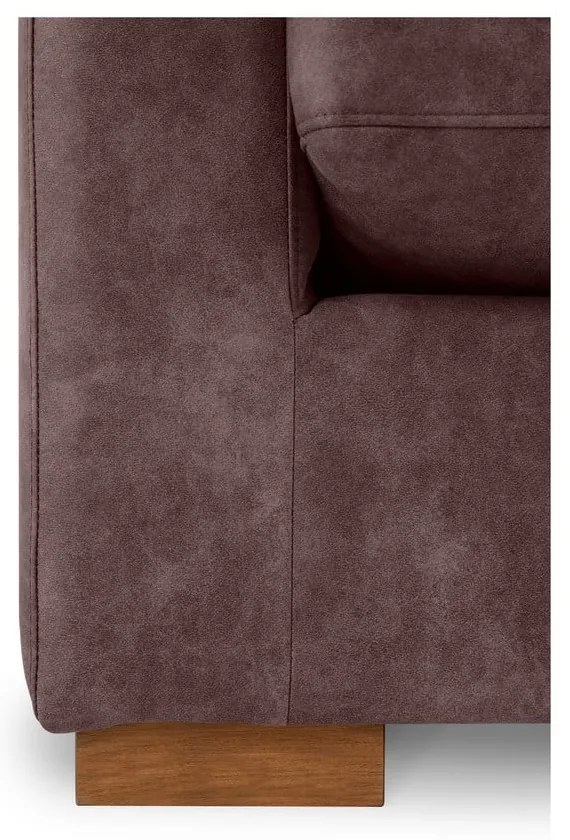 Ciemnobrązowa sofa 175 cm Comfy – Scandic