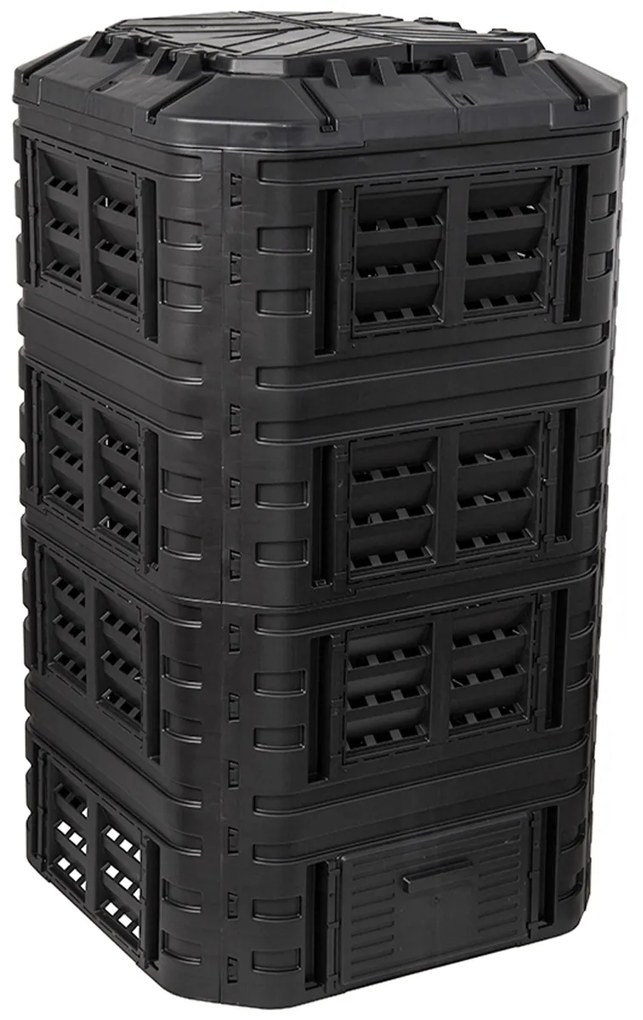 Patrol Kompostownik ogrodowy Multikompo MODULAR czarny, 1260 l