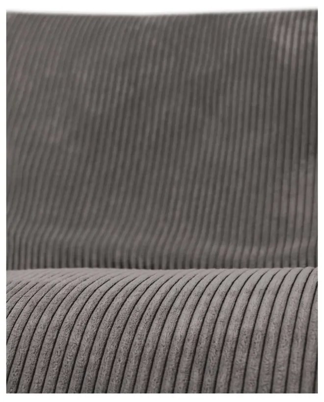 Czarny sztruksowy worek do siedzenia Sofa Seat Lounge – SLOWDOWN
