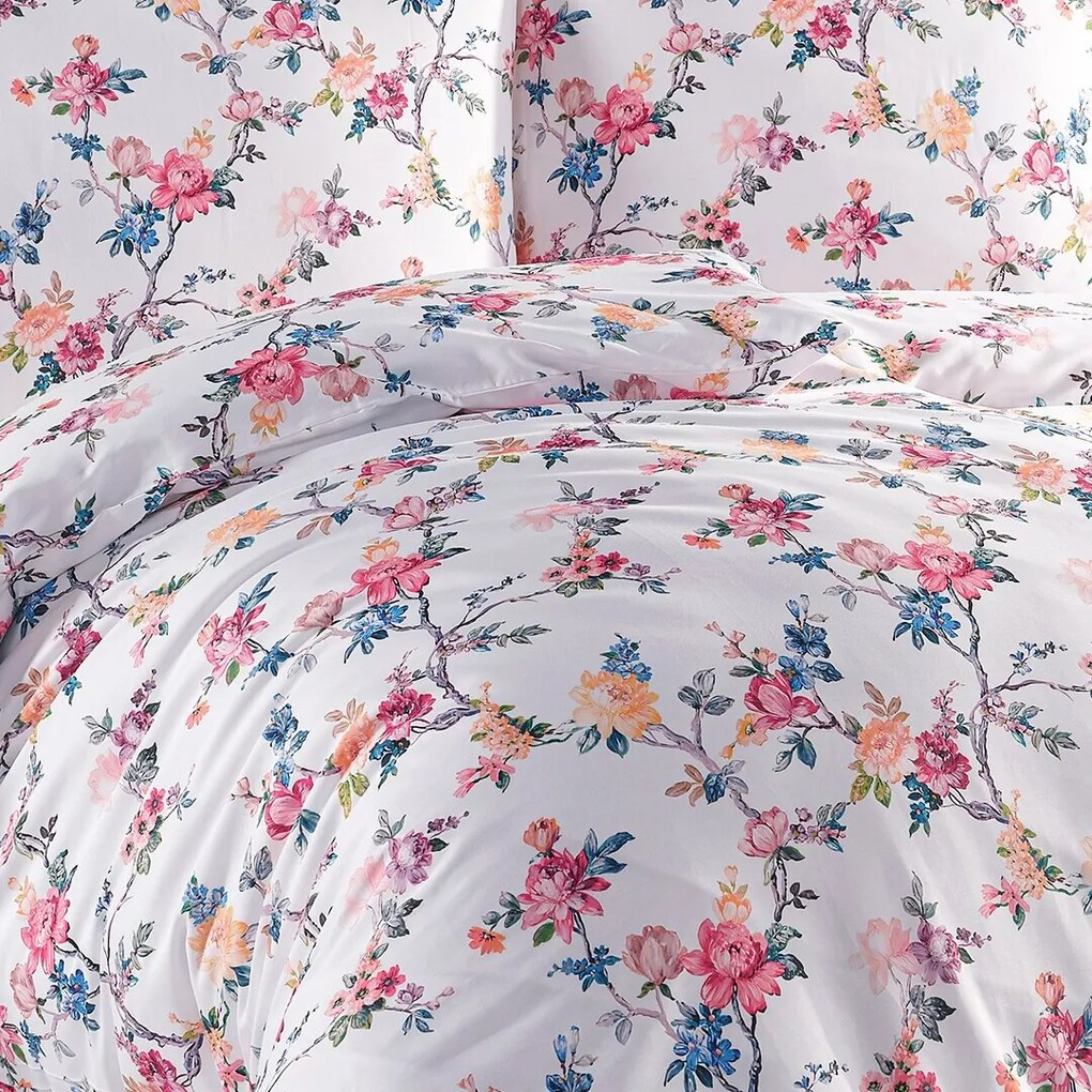 BedTex Pościel satynowa Bliz, 160 x 200 cm, 2x 70 x 80 cm, 160 x 200 cm, 2 szt. 70 x 80 cm