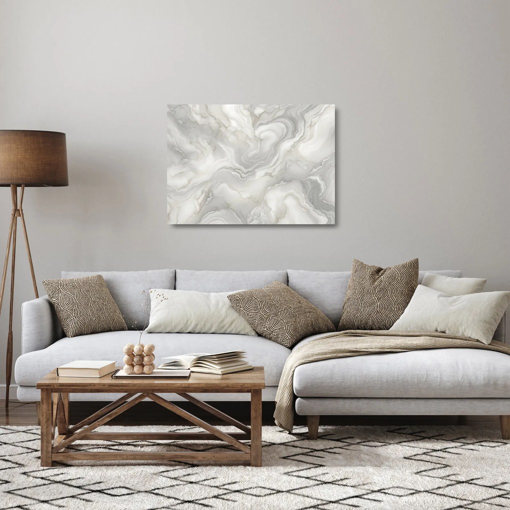Obraz na szkle - Naturalna tekstura marmuru (70x50 cm)